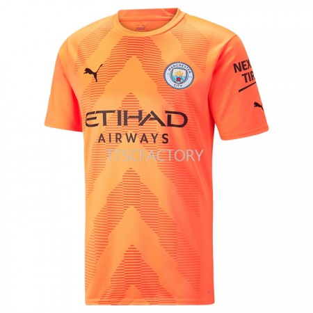 Koszulka Manchester City Bramkarska Trzeci Stroje Piłkarskie 2022/23 Krótki Rękaw